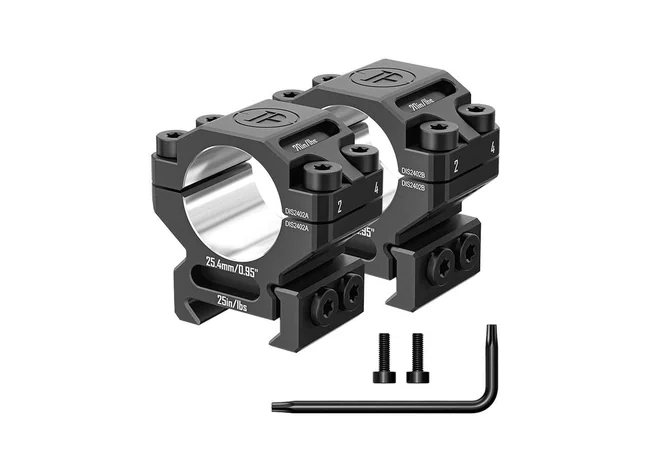 Кільця Discovery Scope Mount 6061 Series (25.4 мм) Low на Picatinny. ВН - 11.4 мм Фото 2